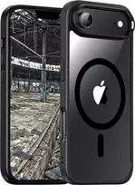 jt berlin BackCase JT Berlin Pankow Hybrid MagSafe dėklas Apple iPhone Air, juodas/skaidrus