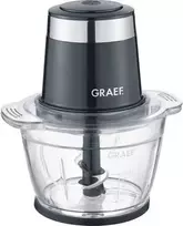 Graef CH502EU Smulkintuvas stiklinis, juodas (CH502EU)
