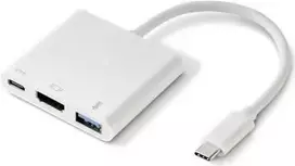 Renkforce RF-4366444 USB 3.2 Gen 1 (3.1 Gen 1) Type-C šakotuvas baltas (RF-4366444)