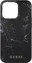 GUESS kietas dėklas Marble Black, skirtas Apple iPhone 13 Pro Max, GUHCP13XPCUMABK, Blister