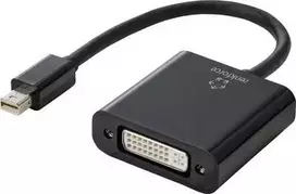 Renkforce RF-4769258 DisplayPort / DVI adapteris [1x Mini-DisplayPort kištukas – 1x DVI lizdas 24+5 kontaktų] juodas PVC apvalkalas 15,00 cm (RF-4769258)