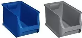 Dėžė laikymui allit ProfiPlus 456274 – plastikinė organizavimo dėžutė 355×205×200 mm, mėlyna