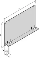 SCHROFF Oro sklendė - lizdo dangtelis 3HE 12TE 220T (34562844)