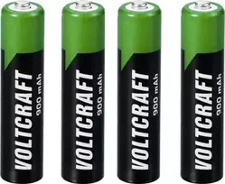Voltcraft VC-16026040 Micro AAA baterija NiMH 900 mAh 1,2 V 4 vnt.
