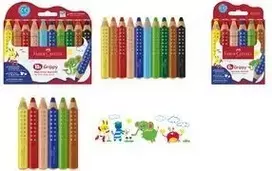 Spalvotas pieštukas Faber-Castell 110624 Multicolour 10 vnt. Vaikams