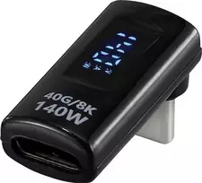 Renkforce USB-C adapteris [1x kištukas - 1x lizdas] USB4 L tipo vyriškas į moterišką (RF-6826674)