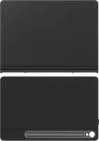 Knyginis dėklas Samsung Galaxy Tab S9 FE — Juodas, modelis EF-BX710PBEGEU