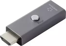 Renkforce HDMI 8K 60Hz EDID emuliatorius aliuminio korpusas auksuotas kištukas DisplayPort (RF-6903182)