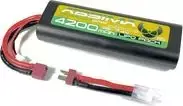 Absima modeliavimo akumuliatoriaus blokas LiPo 7.4 V 4500 mAh 25 C kietu korpusu T-Plug (4130015)