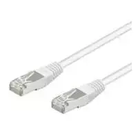 Wentronic Goobay CAT 5e jungiamasis kabelis, SF/UTP, baltas, 7,5 m - CCA vario mišinys (93488)