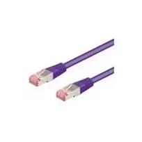 Wentronic Goobay CAT 6 Patch Laidas, S/FTP (PiMF), Violetinis, 30 m - LSZH Halogen-Free, Varis (93542)
