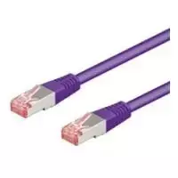Wentronic Goobay CAT 6 Patch Laidas, S/FTP (PiMF), Violetinė, 20 m - LSZH Halogen-Free, Varis (93540)
