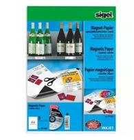Magnetinis popierius Sigel IP440, A4, 5 lapų