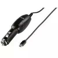Automobilinis įkroviklis Hama 00093779 GPS navigacijoms, 12V/5V 1A, juodas