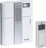 Belaidis durų skambučio rinkinys Grothe MISTRAL 300M sidabrinis - baltas (43300)