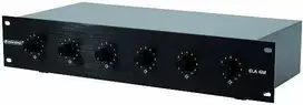 Omnitronic ELA 6M-Zonen LS-Regler 5W juodas – 6 zonų garso lygio valdiklis, 5 W