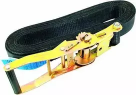 Omnitronic krovinio tvirtinimo diržas S800 su terkšle, 8 m / 50 mm, juodas