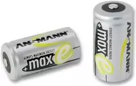 ANSMANN maxE baterija C tipo, NiMH, įkraunama, 4500 mAh (5035351)