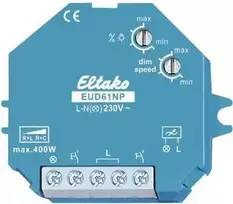Eltako EUD61NP-230V montuojamas reguliatorius ir jungiklis Blue - White Dimmer (851932)