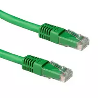 ACT Green 3 m LSZH U/UTP CAT6A jungiamasis kabelis su RJ45 kištukais