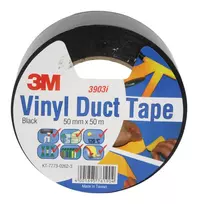 3M TAPE-DUCT/BL – Lipni juosta Scotch 2000, vandeniui atspari, juoda, 50 mm x 50 m