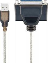 USB spausdintuvo laidas Goobay 95433 permatomas 1,5 m