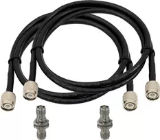 Koaksialinis antenos kabelis Omnitronic TNC-Set 10 m, TNC kištukas–lizdas, 10 metrų