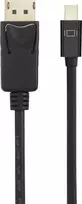 Renkforce Mini-DisplayPort / DisplayPort jungiamasis laidas 3,00 m RF-4538178, paauksuoti kištukų kontaktai, juoda spalva [1x Mini-DisplayPort kištukas - 1x DisplayPort kištukas] (RF-4538178)