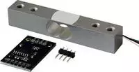 DEBO HX711-01 – plokštė kūrėjams – A/D keitiklis – svarstyklės 1 kg (SEN-HX711-01)