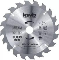 Pjūklo diskas KWB 587859 21 cm, skylė 3 cm, skirtas laminatui ir MDF