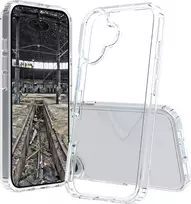 JT BERLIN BackCase Pankow Clear permatas dėklas Apple iPhone 16 Plus skaidrus 17 cm