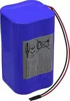 Ansmann 2S2P baterijų blokas 4x 18650 kabeliu Li-Ion 7,2 V 6700 mAh (2447-3049-40)