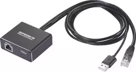 SpeaKa Professional SP-GNS-200 tinklo adapteris / šakotuvas 1GBit/s USB-C®, RJ45 (SP-13543696)