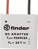 Finder nuolatinės srovės adapteris serijai 26 026.9.024 (026.9.024)