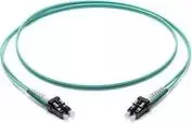 Corning LWL šuoliukas LC/LC OM3 50/125, 1 m, turkio spalvos F050502T2Z20001M