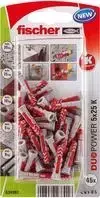 Fischer DuoPower 5 x 25 K NV sieninis kaištis 25 mm 534992 1 rinkinys