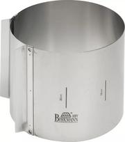 RBV Birkmann 429413 Easy Baking apvalus tortų žiedas, labai aukštas, iš nerūdijančiojo plieno, 150 mm