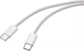 Renkforce USB laidas USB-C® kištukas, USB-C® kištukas 3,00 m Baltas vytos poros RF-6056880