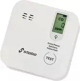 Anglies monoksido detektorius Stabo CO Alarm IV Wireless, belaidis, maitinamas baterija 3V, baltas