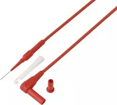 VOLTCRAFT MSL-520 raudonas matavimo kabelis su 4 mm kištuku ir 0,7 mm adatine zondine galvute, 1,5 m, 1 vnt. (VC-17312670)
