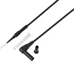 VOLTCRAFT MSL-520 juodas matavimo laidas su 4 mm kištuku ir 0,7 mm adatiniu zondu, 1,5 m, juodas, 1 vnt. (VC-17312675)