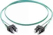 Corning LWL šviesolaidinis jungiamasis kabelis 2x2,0 mm 2 m turkio spalvos F575702T2Z20002M
