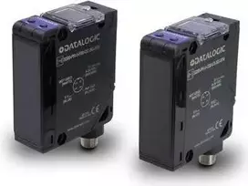 Fotoelektrinis jutiklis Datalogic S300-PR-1-C01-RX, juodas plastikinis korpusas, 24–240 V AC, 0,025 kHz, 3 A, 25×70×100 mm