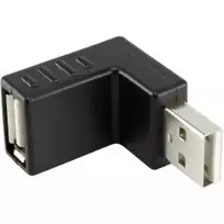 Renkforce 29212C30 USB 2.0 adapteris, USB-A kištukas į USB-A lizdą, 90° kampu į viršų