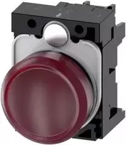 Siemens indikatoriaus lemputė plokščia Raudona 230 V kintamoji SIRIUS ACT 3SU1106-6AA20-1AA0 1 vnt.