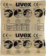 Vienkartinės ausų kištukai UVEX x-fit 37 dB, modelis 2112087 — 100 porų