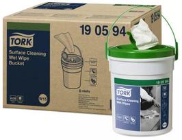 Tork 190594 paviršiaus paruošimo servetėlės, baltos