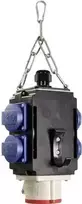 AS Schwabe Energy Cube II IP44 maitinimo paskirstymo kubas su 4 kištukiniais lizdais 16A 230V ir 1 CEE 16A lizdu