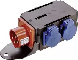 Adapteris CEE Schwabe 60524 16 A 400 V (60524)