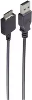 shiverpeaks BS77386 Laido adapteris USB 2.0-A kištukas 3,5 mm Sony duomenų kištukas pilkas (BS77386)